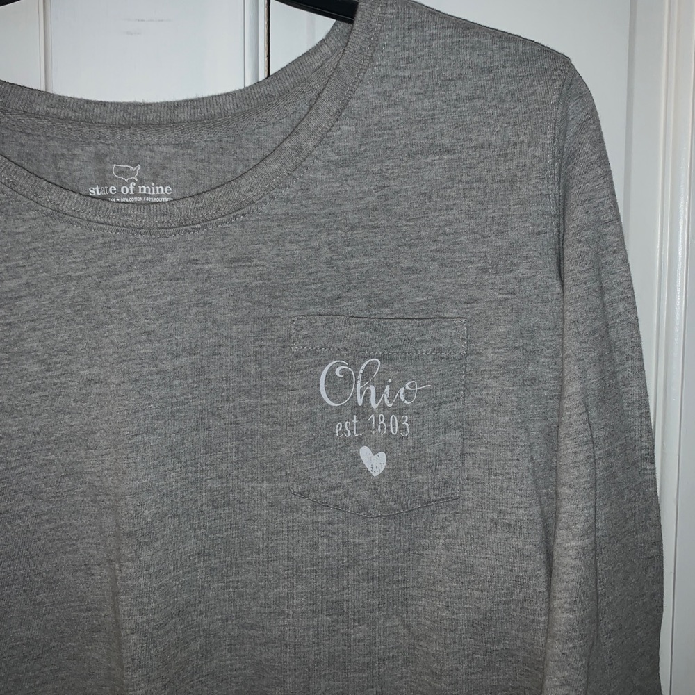 Grey Ohio Long sleeve